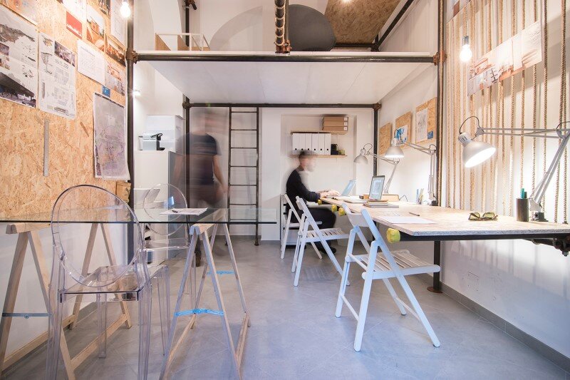 R3architetti Have Transformed a Small Atelier of 14 sqm in Their Own Creating Space (1)