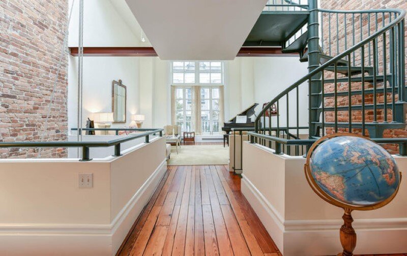 Renovated 1850s firehouse with preserving the original architectural elements (3)