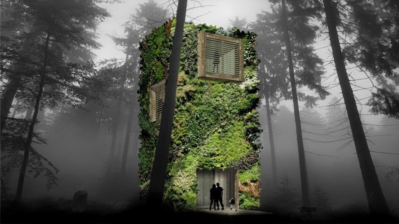 Sustainable Houses Designed as Trees by Oas1s (7)