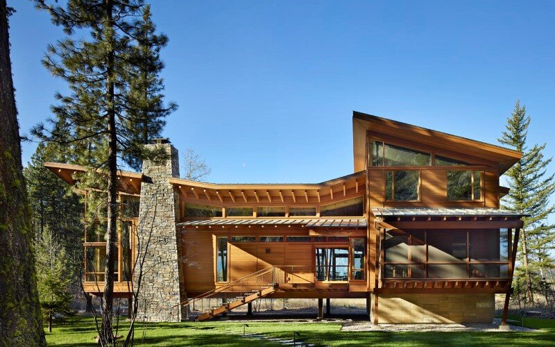 Sustainable mountain house in the Methow Valley of Washington State 2