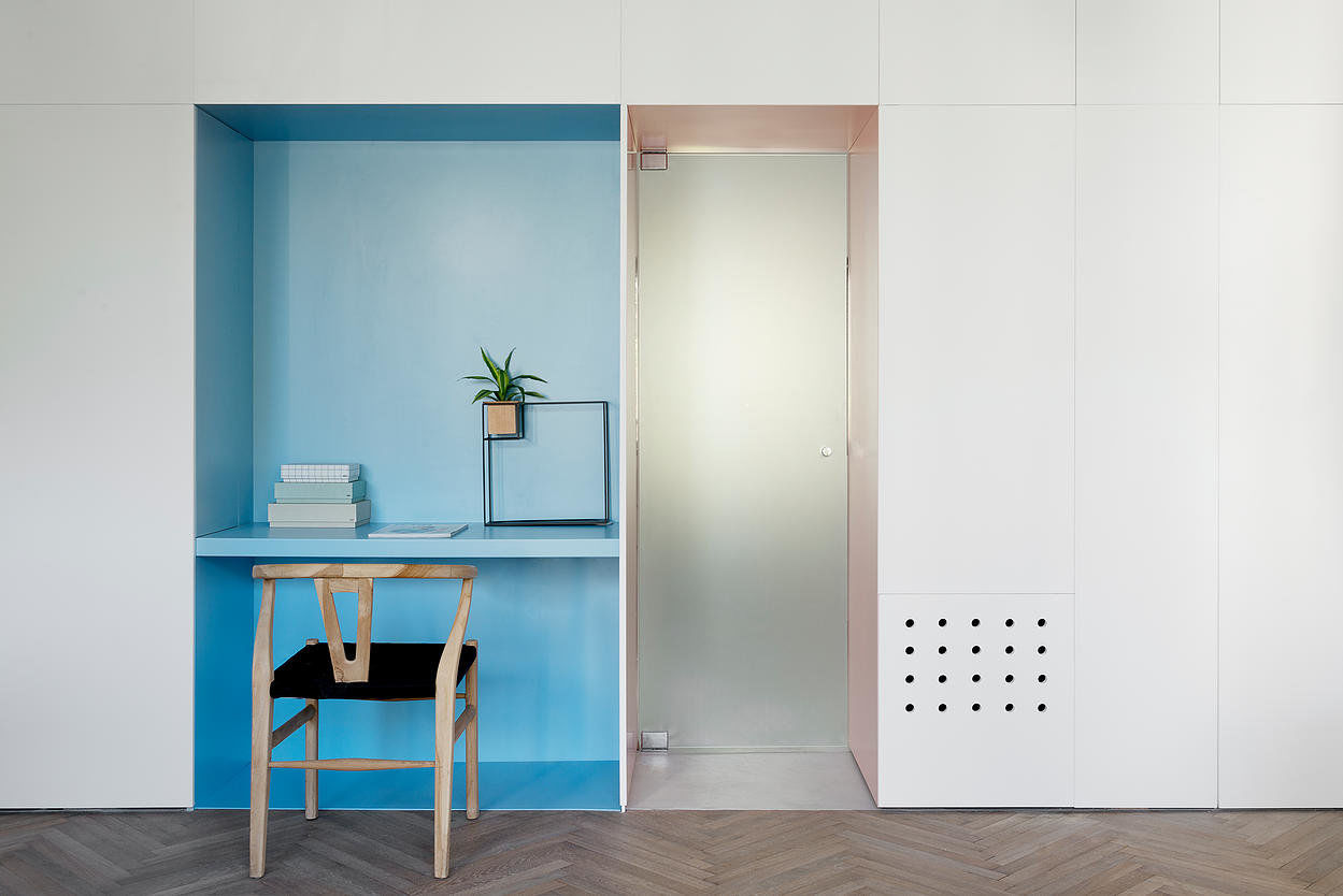 When Color Meets Calm - 55 square meters in Central Tel Aviv (4)