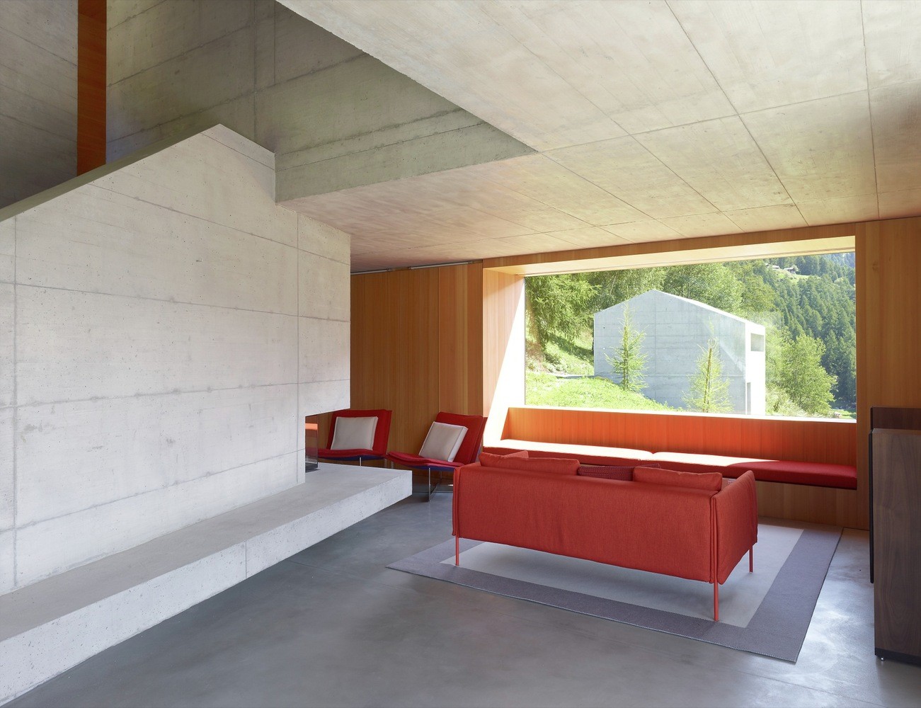 Concrete Cottage Covered with Wood Cladding in the Val d'Hérens (5)