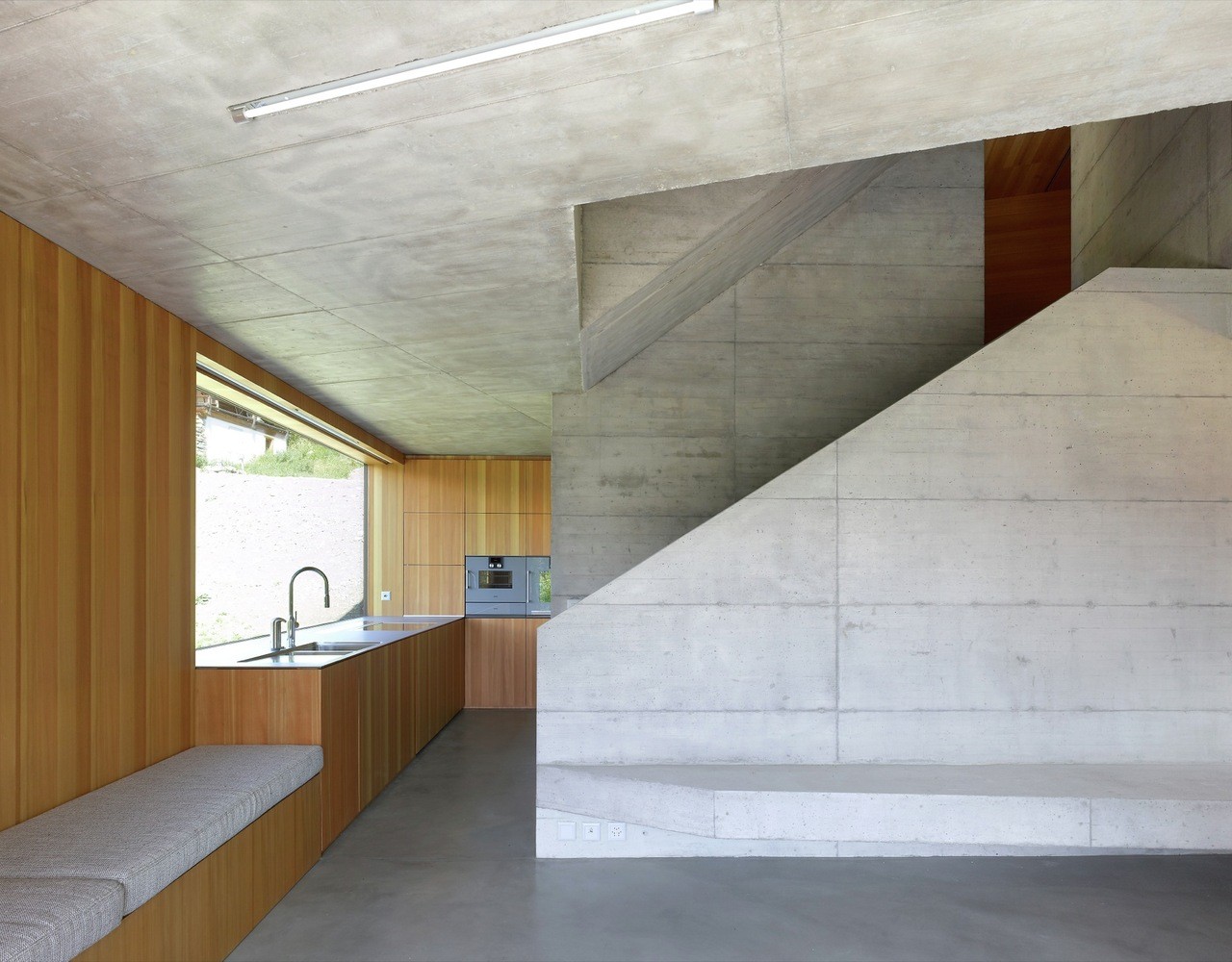 Concrete Cottage Covered with Wood Cladding in the Val d'Hérens (6)