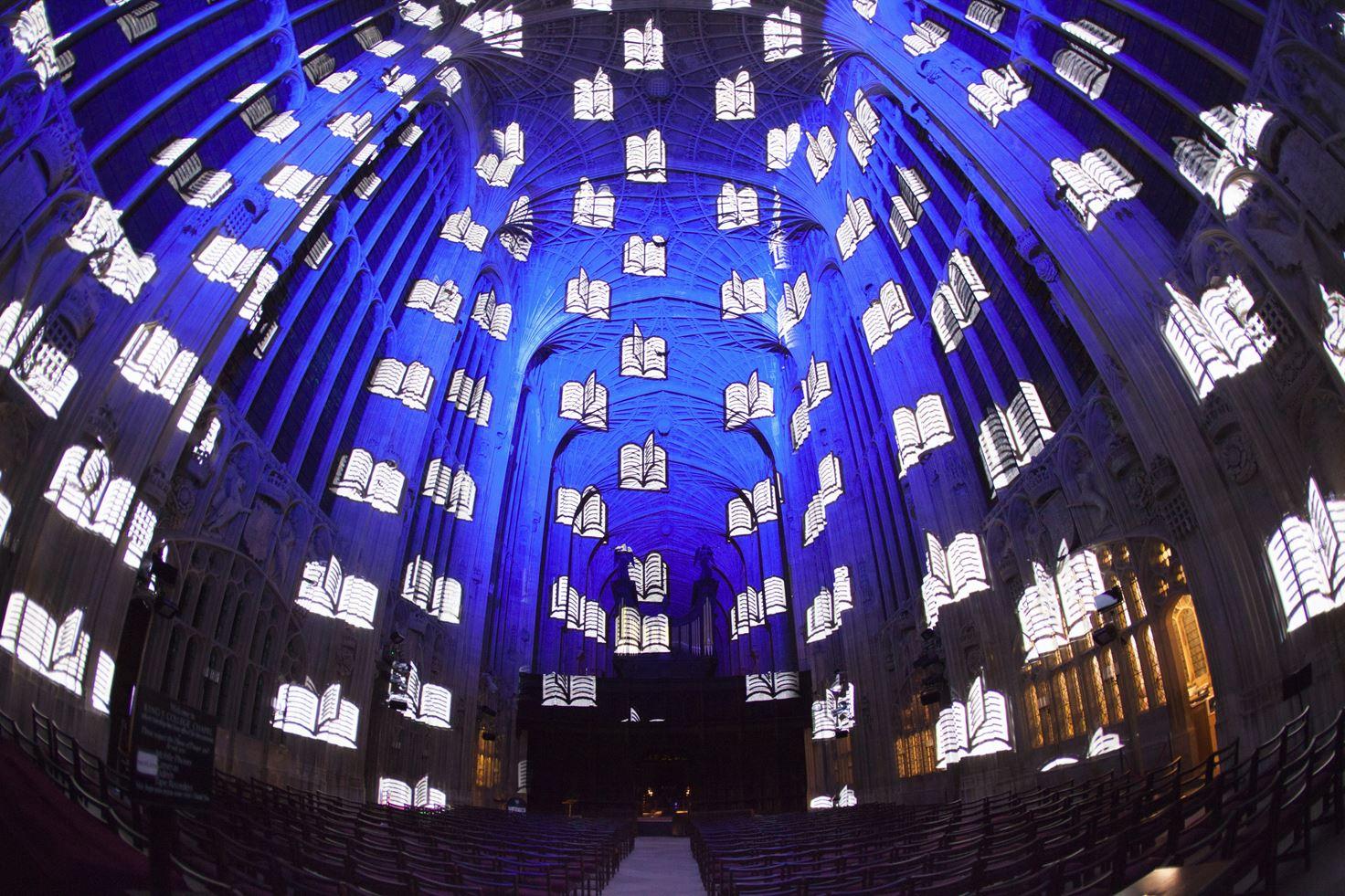 Immersive Projections in King's College Chapel, University of Cambridge (12)