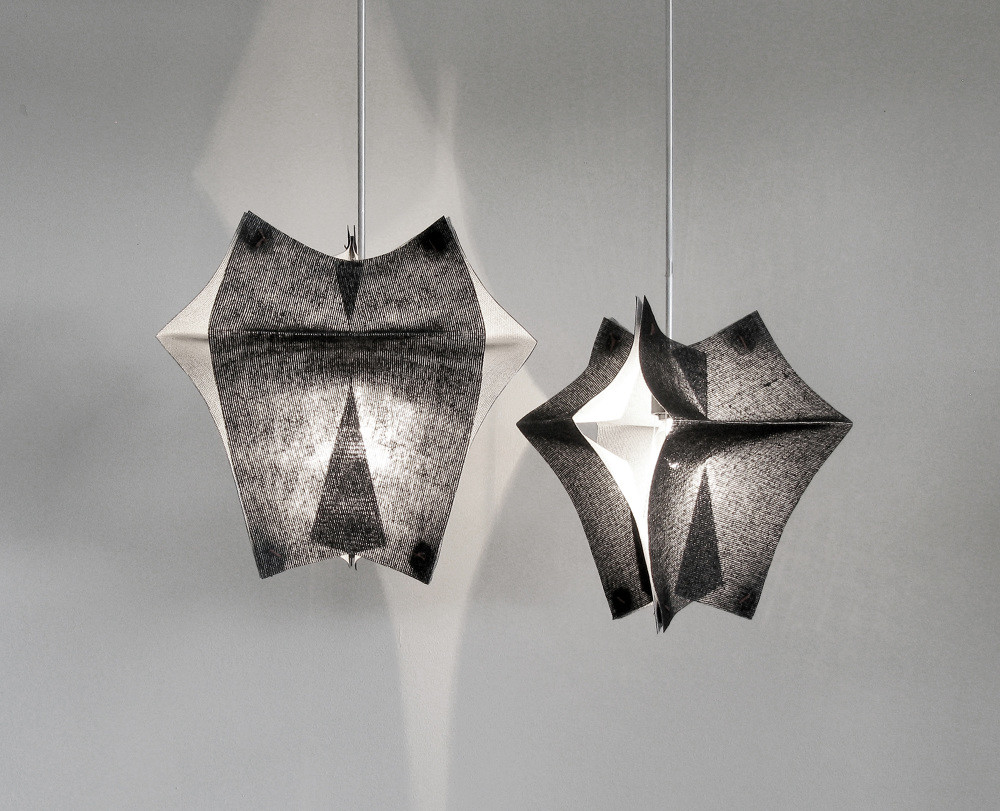 Lighting Fixtures Made of Buckram Fabric - Se’Paar by Taeg Nishimoto (8)