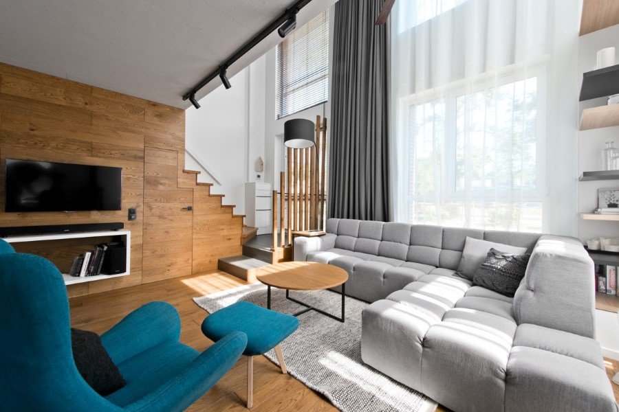 Scandinavian Modern Loft Interior by InArch