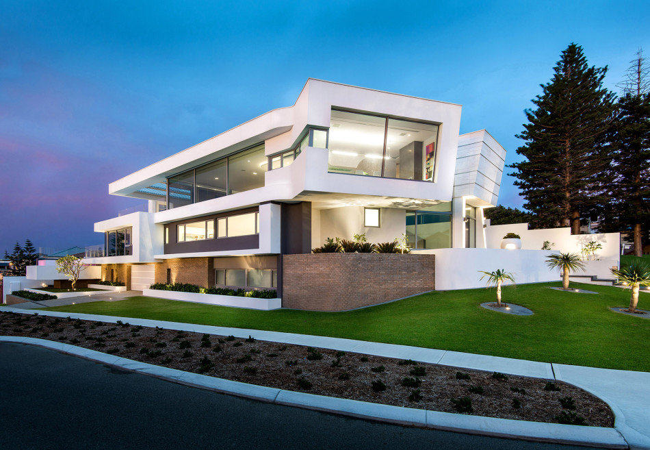Summer Residence with a Dramatic Multi-Level Form (7)