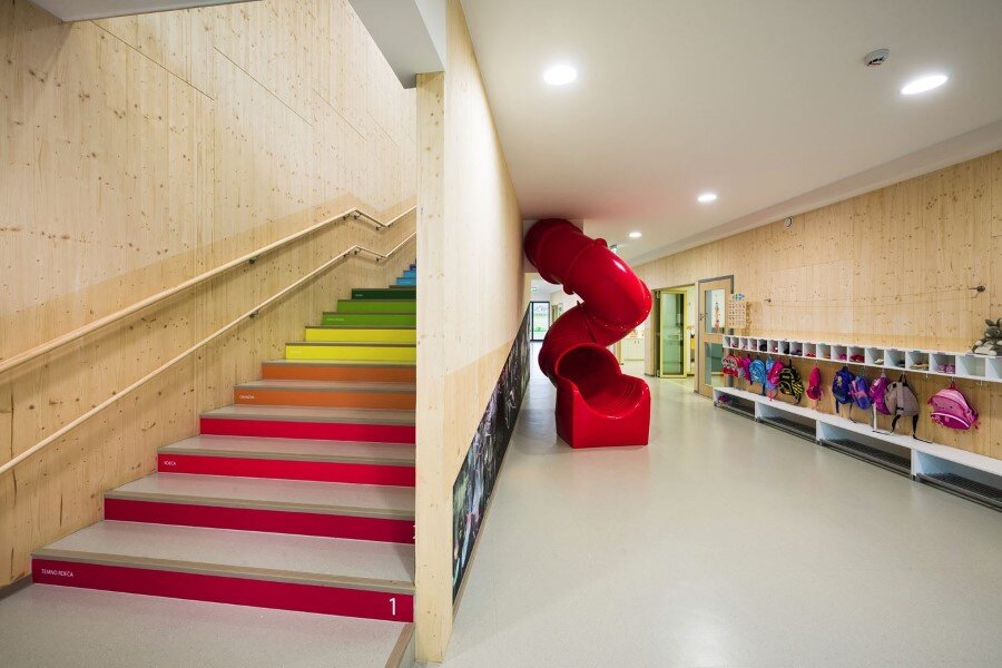 Šmartno Timeshare Kindergarten - Spaces Combined into one Learning Landscape (19)