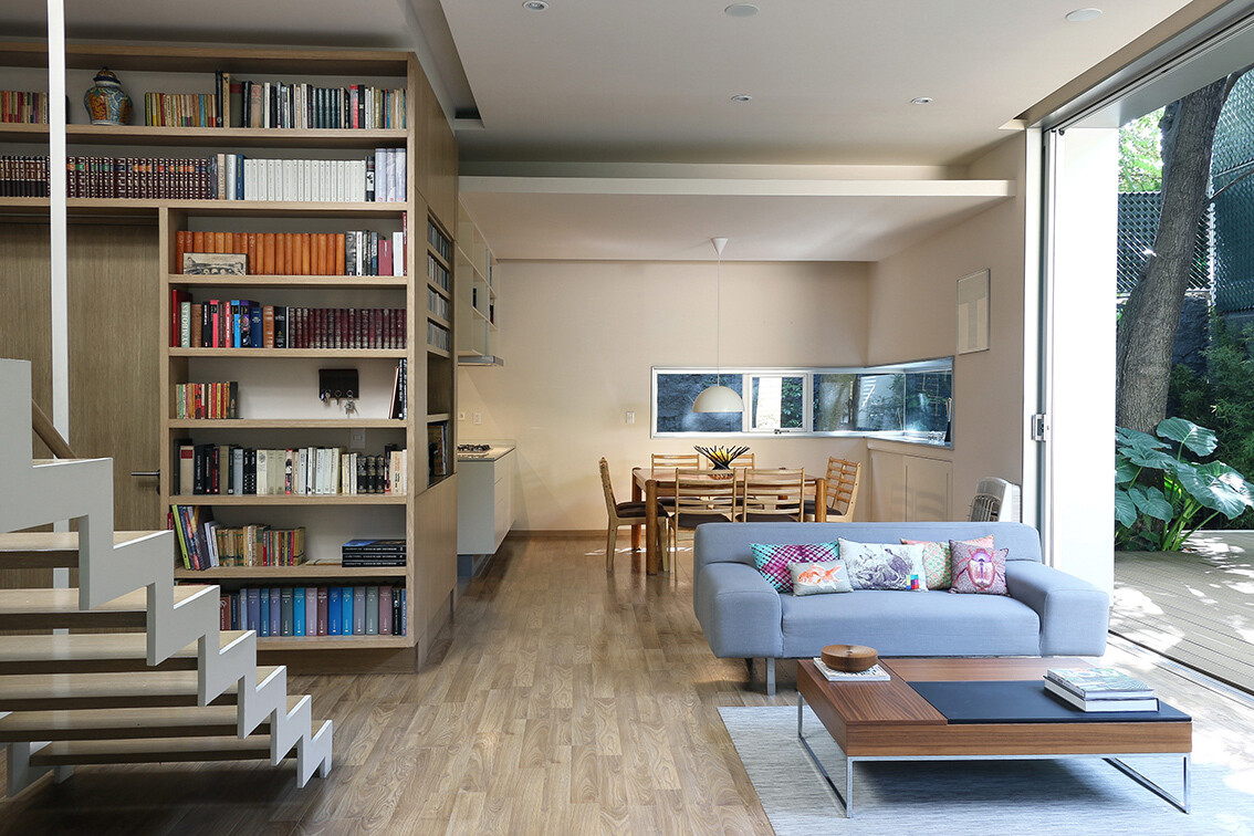 Small Eco-Friendly Home in Mexico City by Paul Cremoux Studio (2)