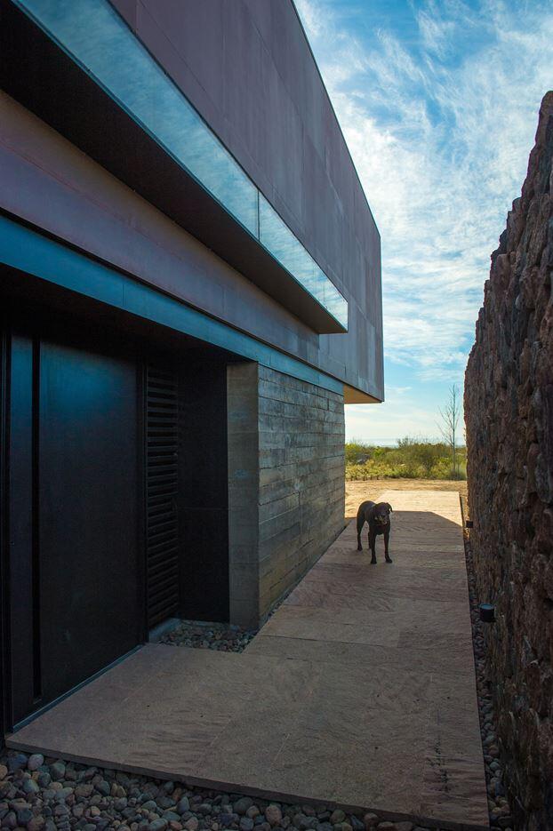 Evans House integrated into the Argentine vineyards landscape (17)