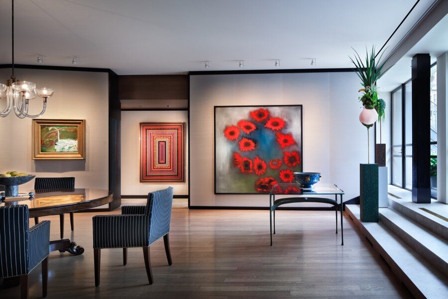 New York Penthouse Loft displays a beautiful collection of art (1)
