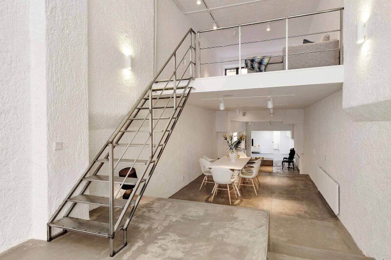 Stockholm Loft Apartment  Clean Design and Industrial Feeling by Beatriz Pons (4)