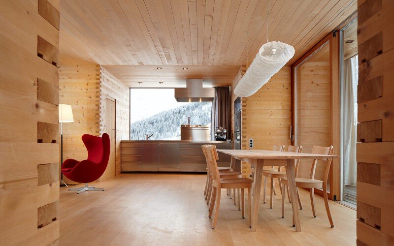 Wooden Houses Designed with Large Pictures Windows (13)