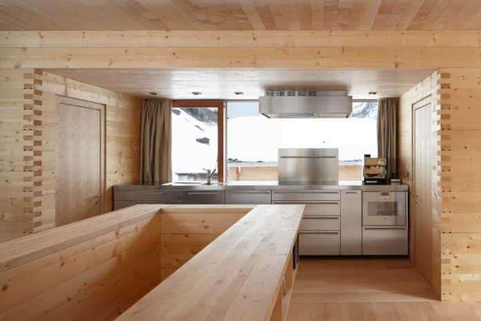 Wooden Houses Designed with Large Pictures Windows