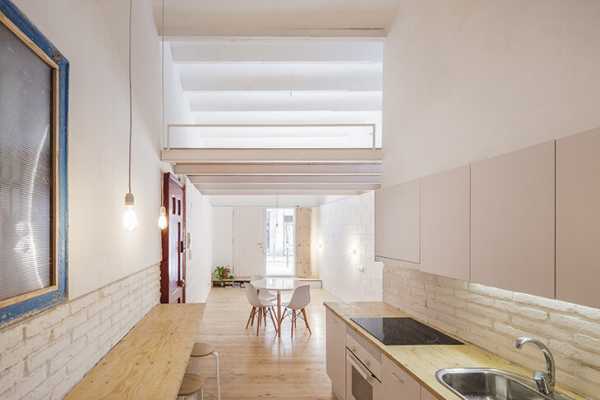 Casa Caballero in Barcelona – 35 sqm Turned into a Nice House