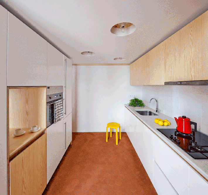 kitchen, architects Anna & Eugeni Bach