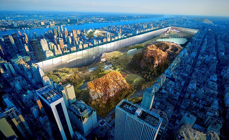 New York Horizon Project Creates the Illusion of Infinity in the Heart of New York City