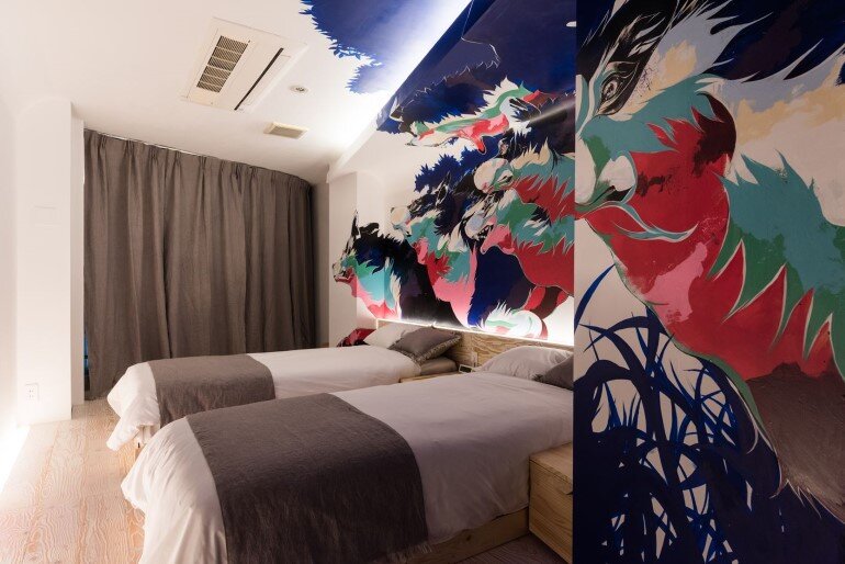BnA Hotel Koenji - For Those Who Want to Be Cocooned Inside Overnight Unique Artwork (1)
