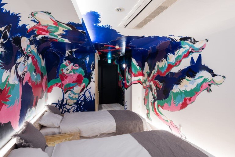 BnA Hotel Koenji - For Those Who Want to Be Cocooned Inside Overnight Unique Artwork (5)