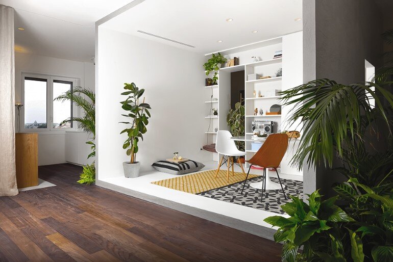 Brazilian Taste - Office Turned into a Fresh and Elegant Living Space (1)