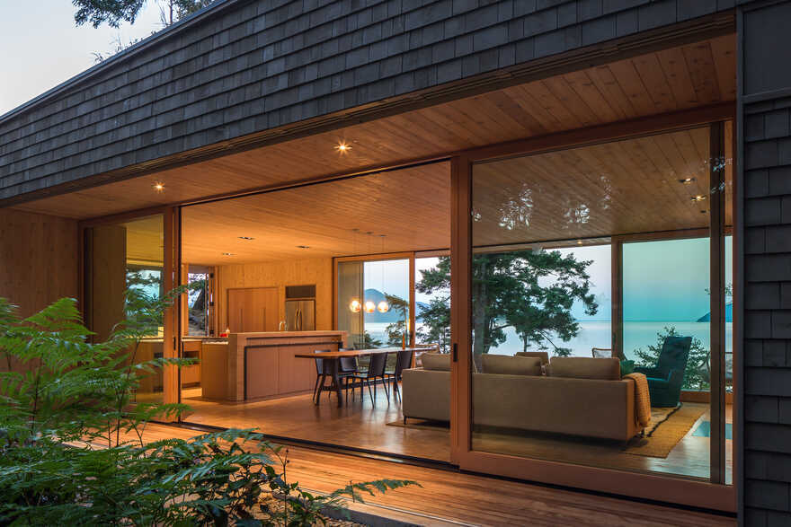 Lone Madrone is a Retreat Home Nestled in a Superb Landscape