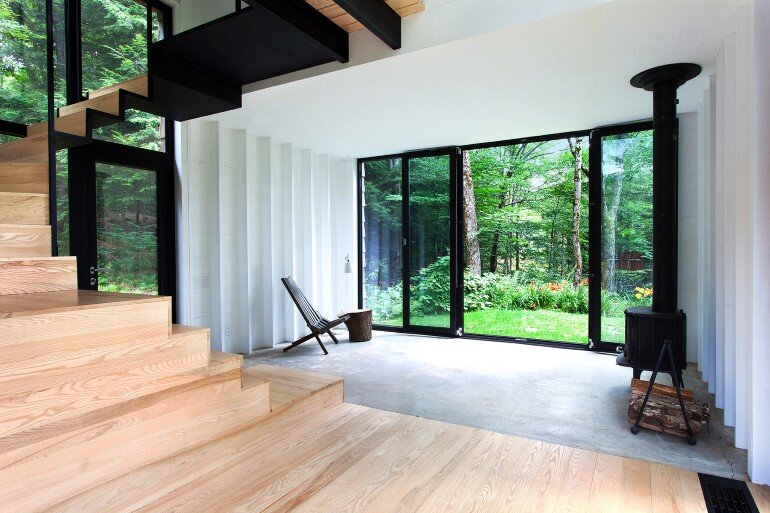 La Colombière Is A Refuge Perched In The Forest Reminding Us Of Bird Huts (2)