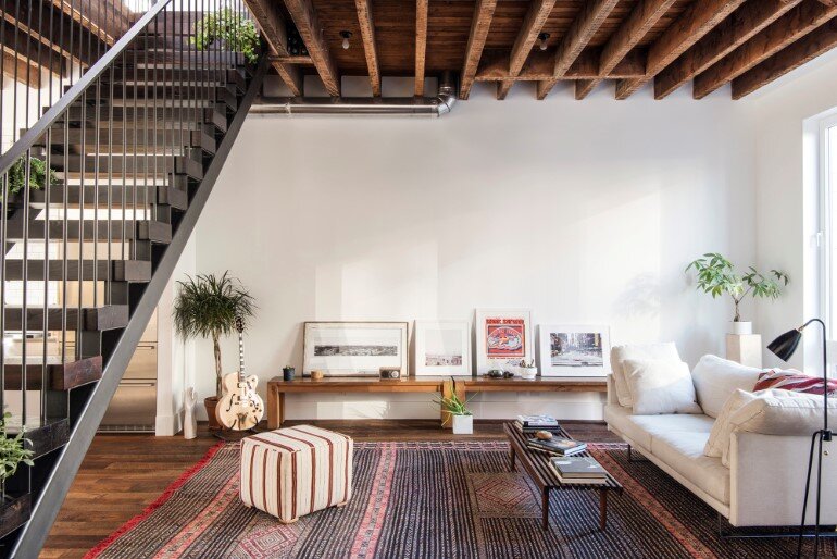 Lorimer Street Townhouse - Loft Home for a Family of Four (2)