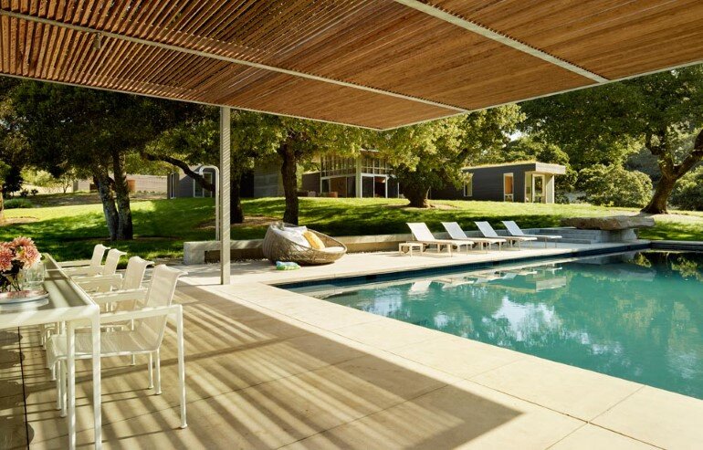 Net-Zero House Designed for OutdoorIndoor Summer Living - Sonoma Residence (10)