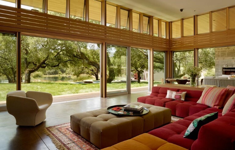 Net-Zero House Designed for OutdoorIndoor Summer Living - Sonoma Residence (5)