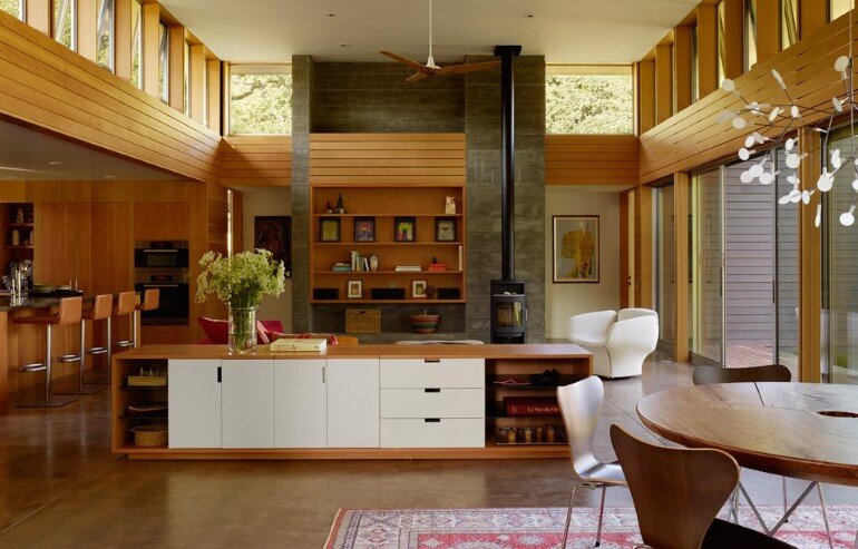 Net-Zero House Designed for OutdoorIndoor Summer Living - Sonoma Residence (6)