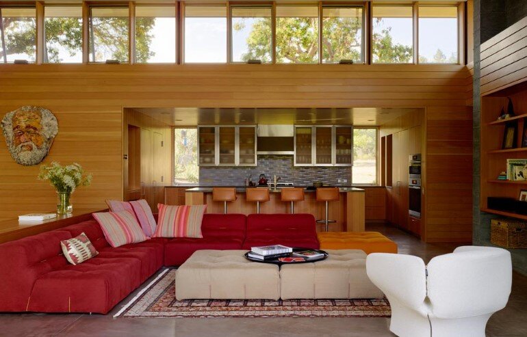 Net-Zero House Designed for OutdoorIndoor Summer Living - Sonoma Residence (7)