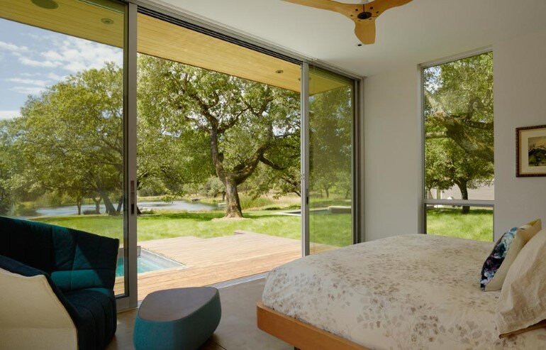 Net-Zero House Designed for OutdoorIndoor Summer Living - Sonoma Residence (8)