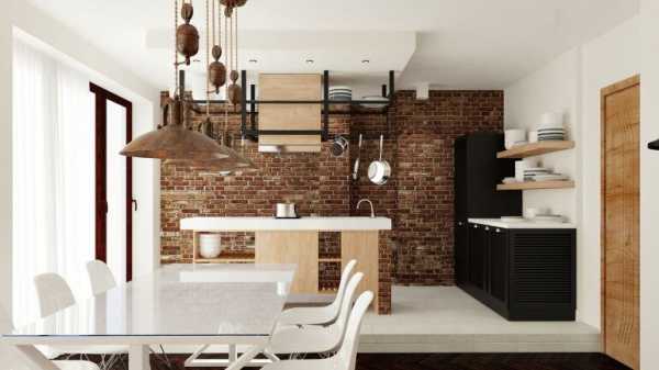 Two Apartments Merged In An Industrial Style