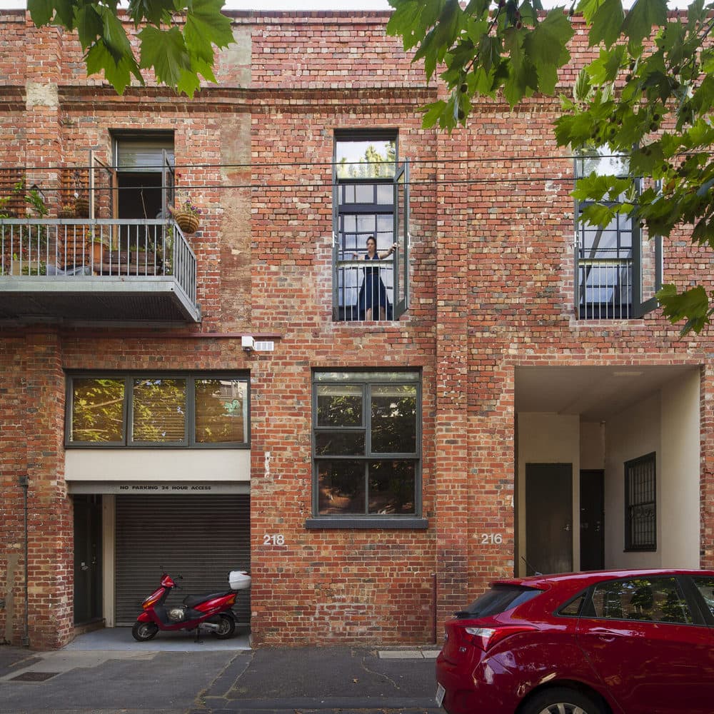 Old Industrial Warehouse Converted into a Two-Story Family Home