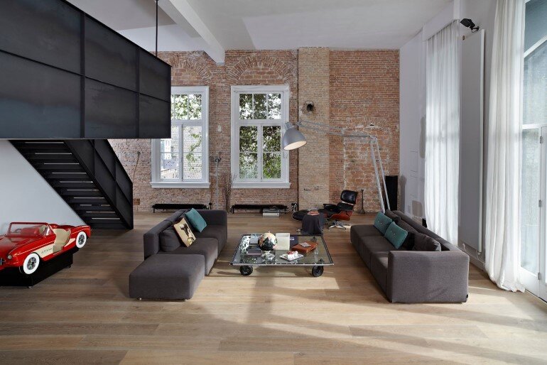 Canal House - Industrial Loft with Character in Amsterdam  (18)