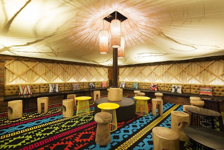 Glamp Cocktail Bar Was Designed in African Style by Studio Equator (4)