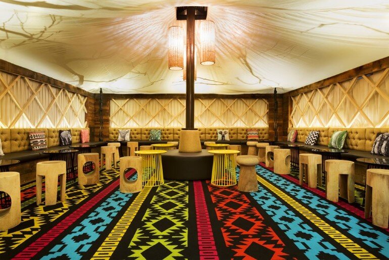 Glamp Cocktail Bar Was Designed in African Style by Studio Equator (8)