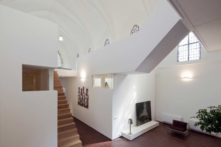 Old Catholic Church Converted into a Spacious House (12)