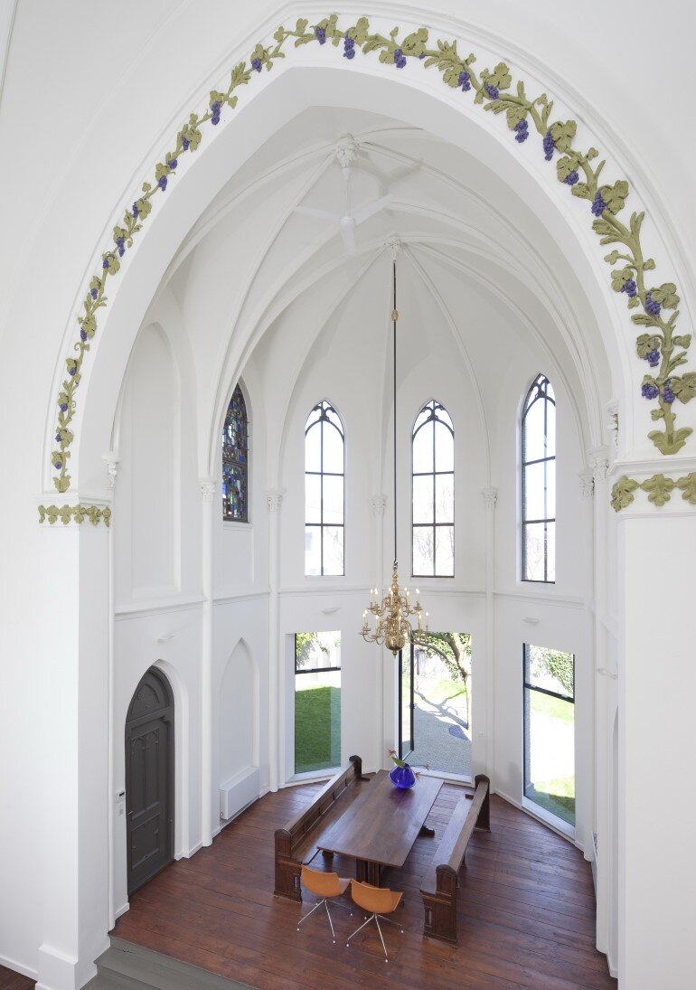 Old Catholic Church Converted into a Spacious House (17)