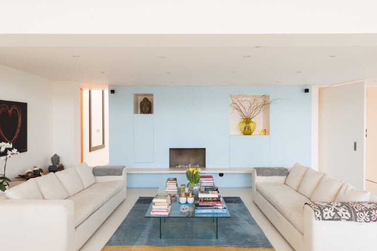 living room, Evans Davies Architects