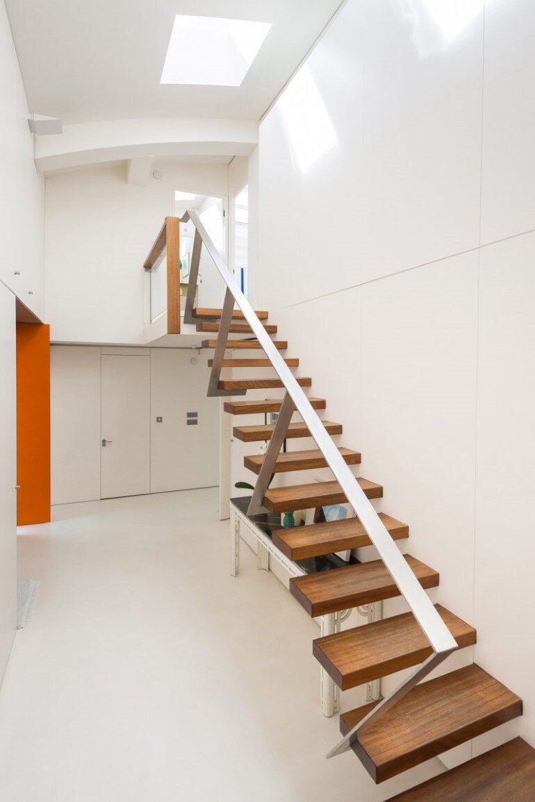 stairs, Evans Davies Architects