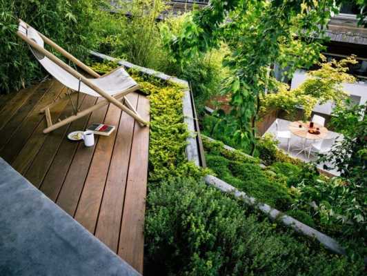 Zen Outdoor Living Space: Hilgard Garden