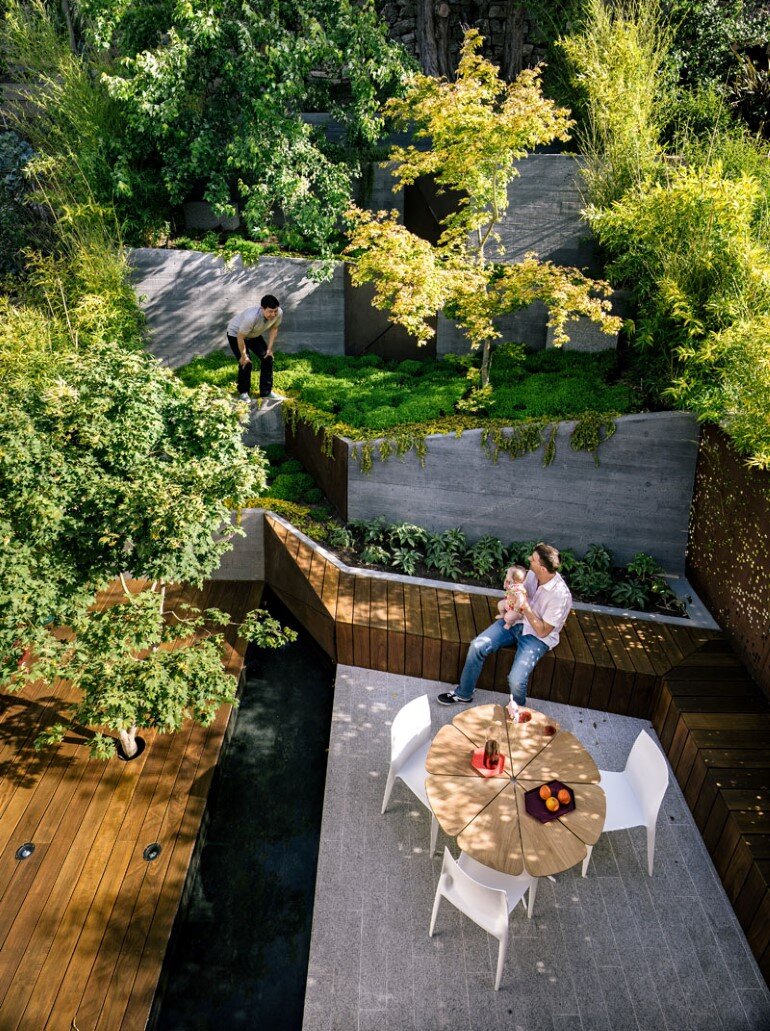 Zen Outdoor Living Space - Hilgard Garden (6)