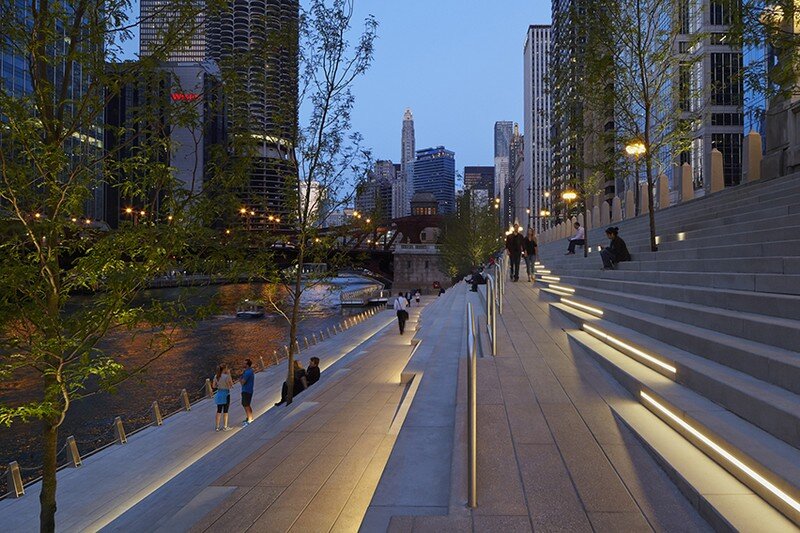 Chicago Riverwalk by Sasaki Associates (15)