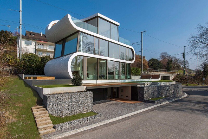 Exclusive Family House with Striking Exterior and Breathtaking Views Across Lake Zurich (1)