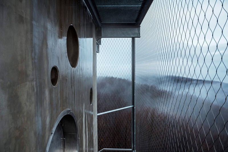 Galyateto Lookout Tower in Matra Mountains, Hungary (2)
