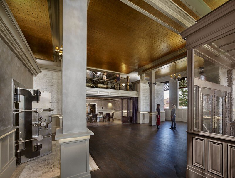 Historic Bank Building Converted into Modern Office Space (6)