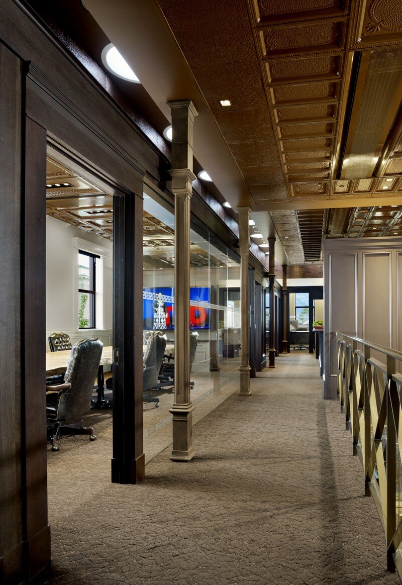 Historic Bank Building Converted into Modern Office Space (8)