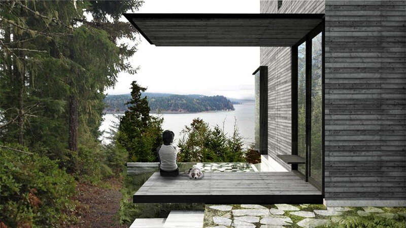 Little House Wrapped in Blackened Timber - MW Works (8)