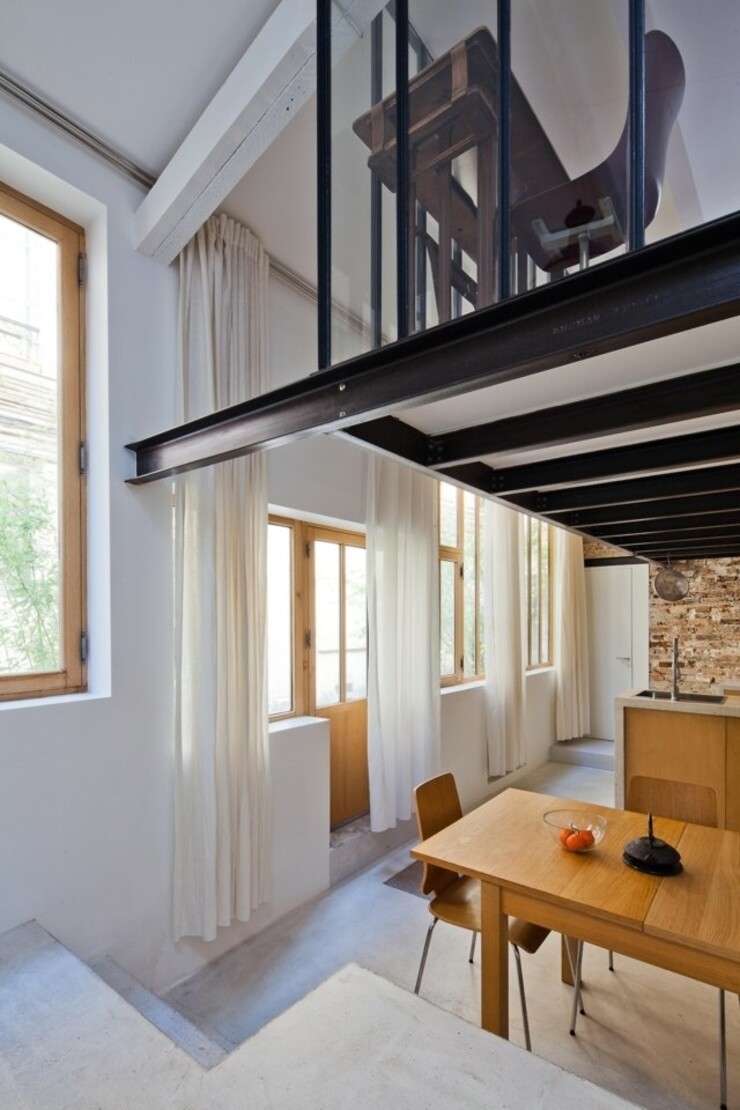 Reconstruction of the Artist's Studio in a Residential Loft, Paris (